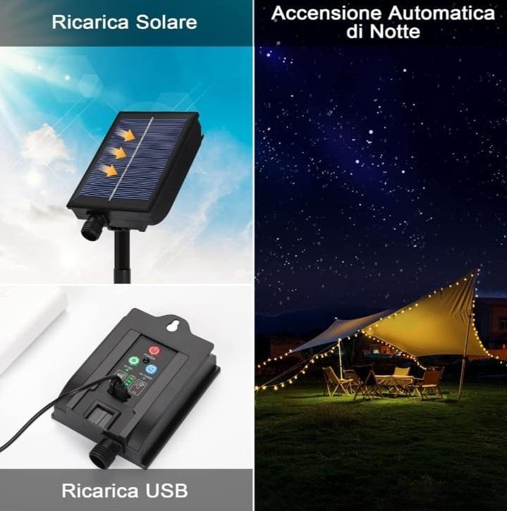 Solar String Lights.