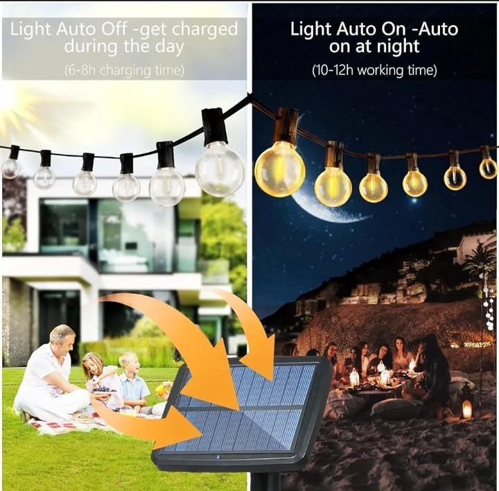 Solar String Lights.
