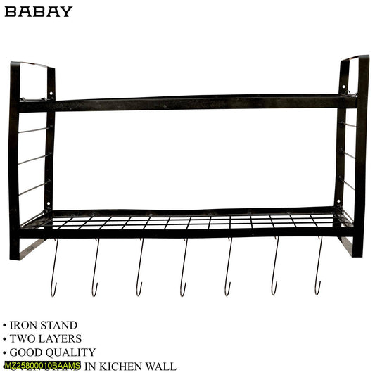 Wall Mounted Multipurpose Kitchen Accessories Orga.