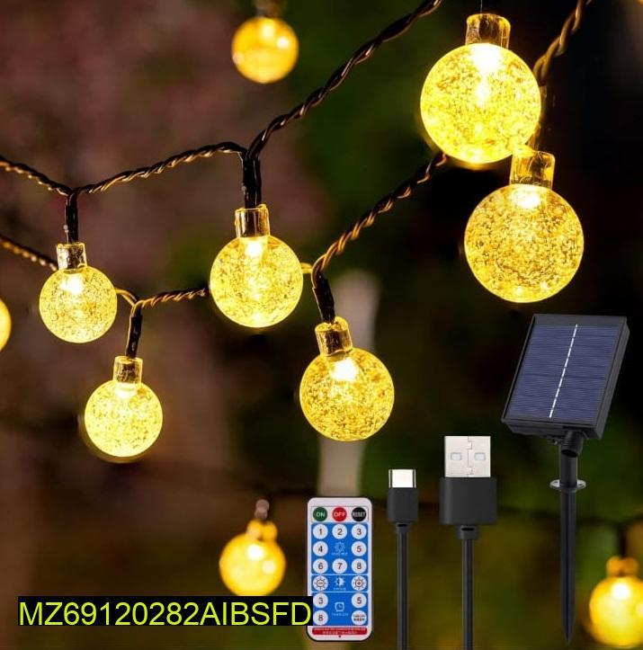 Solar String Lights.